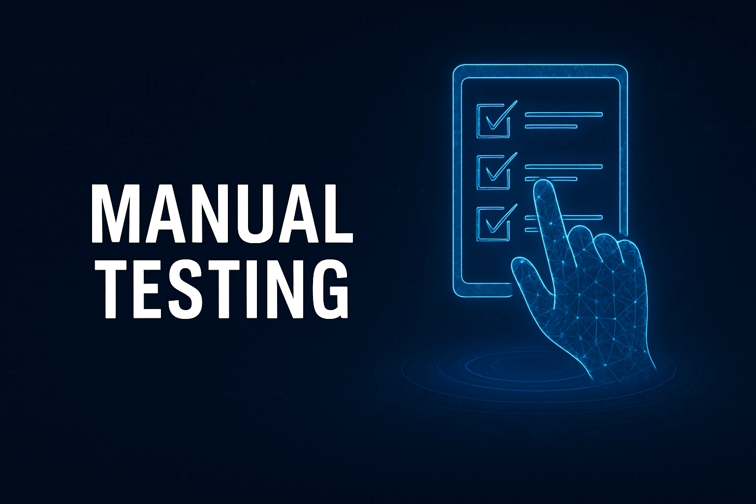 Manual Testing Training Online